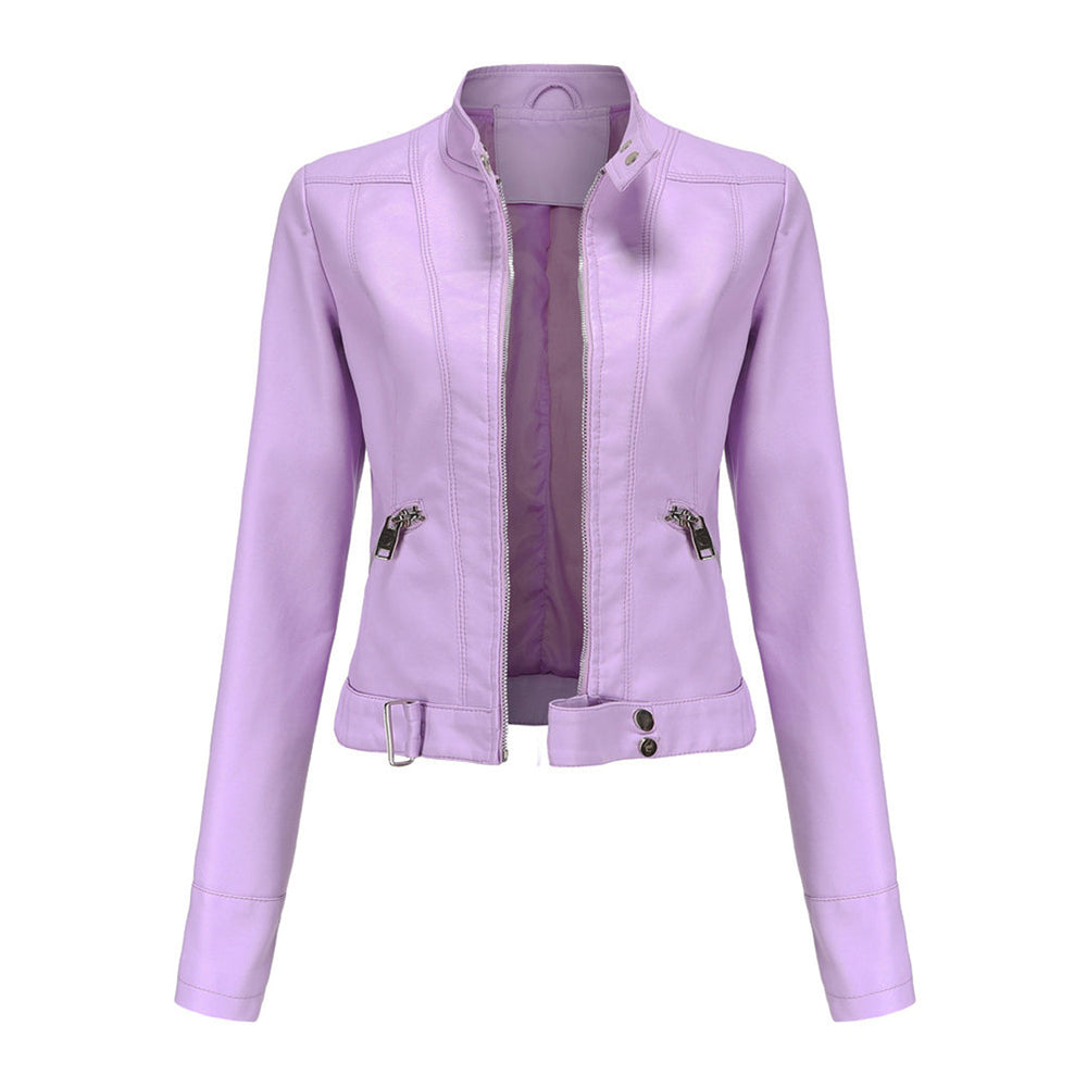 Mirabel - Women's Slim Fit Leather Jacket