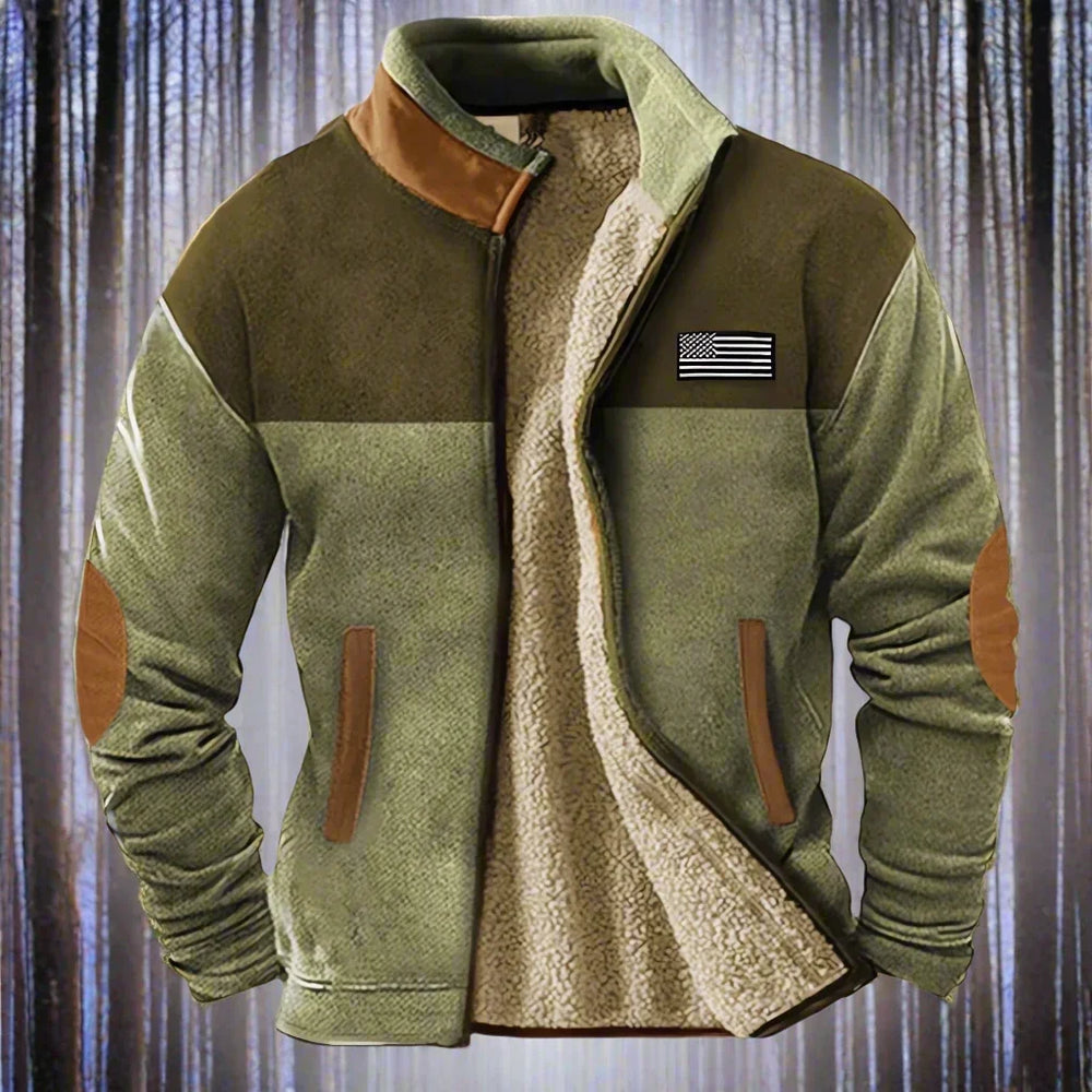 Montgomery - Men's Sherpa Lined Fleece Jacket