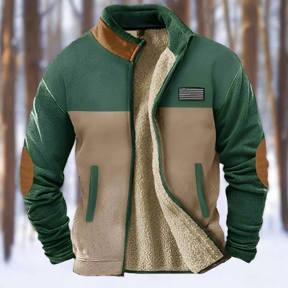 Montgomery - Men's Sherpa Lined Fleece Jacket