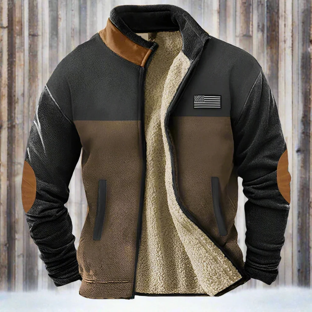 Montgomery - Men's Sherpa Lined Fleece Jacket