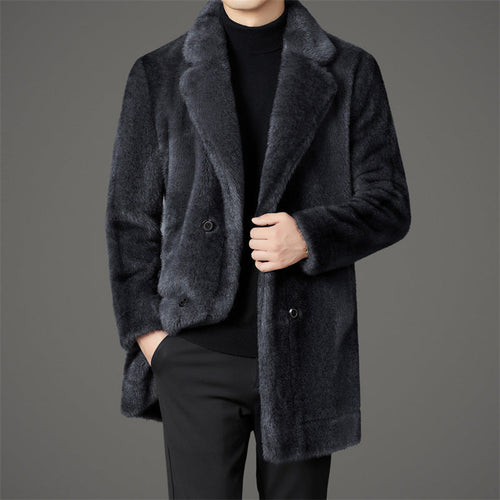 Nathaniel - Men's Faux Fur Coat