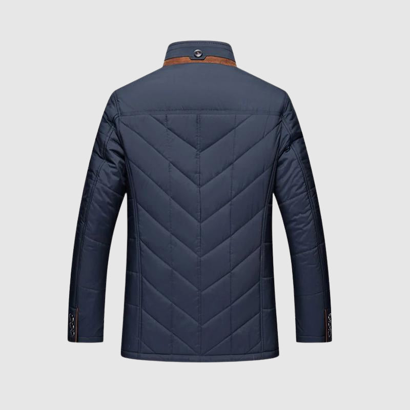 Nevin - Men's Quilted Fleece Jacket