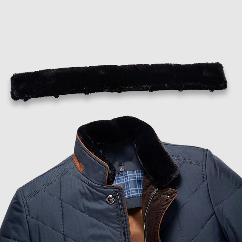 Nevin - Men's Quilted Fleece Jacket