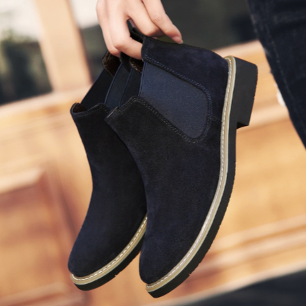 Oberon - Men's Suede Chelsea Boots