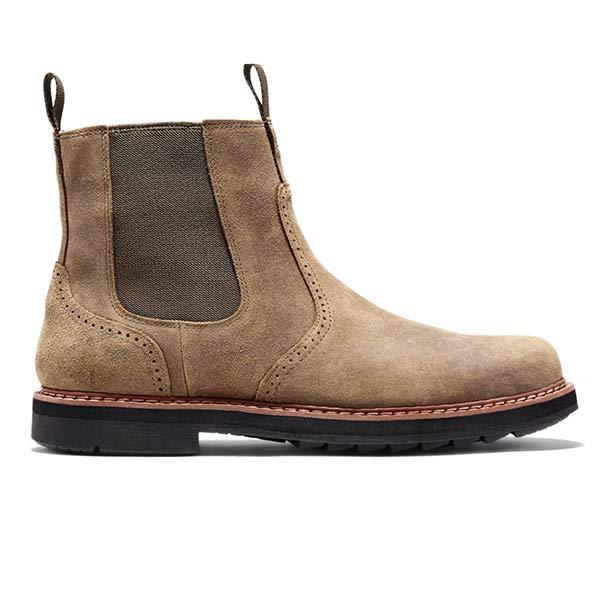 Octavian - Men's Black Leather Chelsea Boots