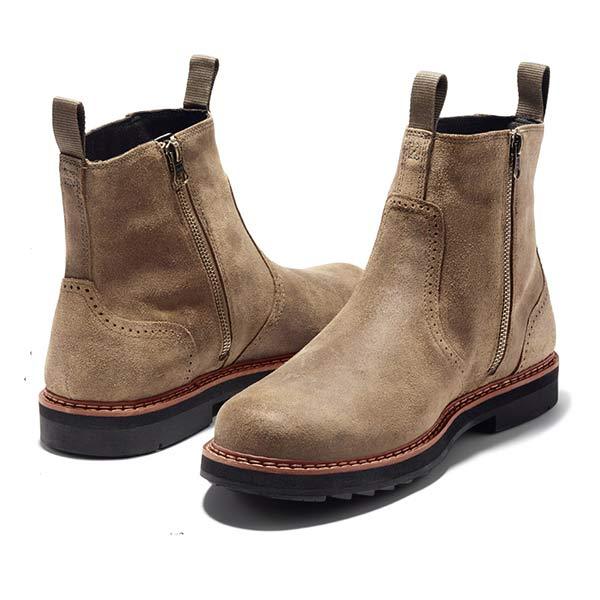 Octavian - Men's Black Leather Chelsea Boots
