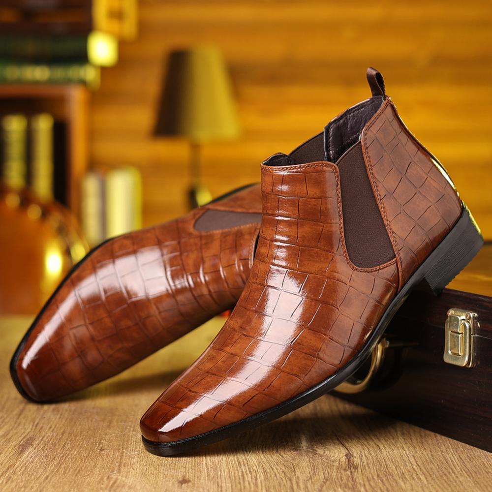 Otis - Men's Brown Chelsea Boots