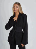 Persephone - Women's Belted Blazer