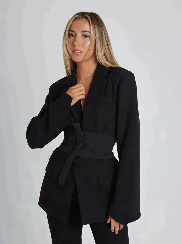 Persephone - Women's Belted Blazer