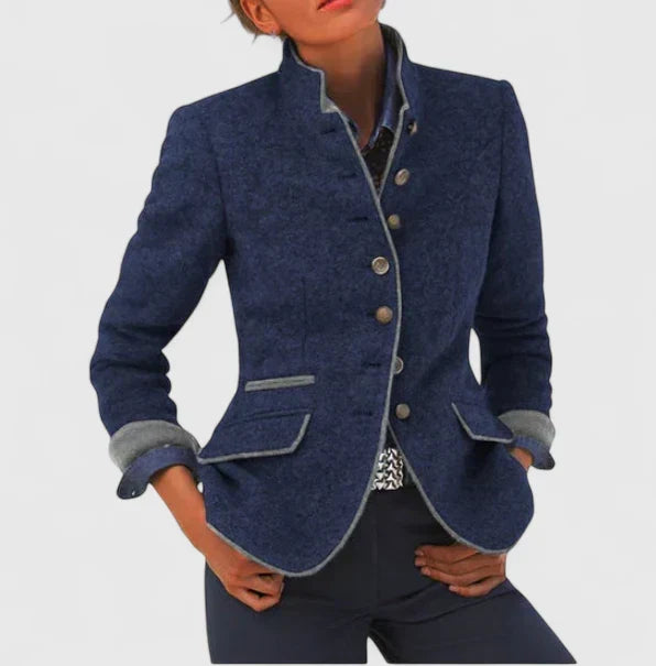 Philippa - Women's Fitted Knit Blazer