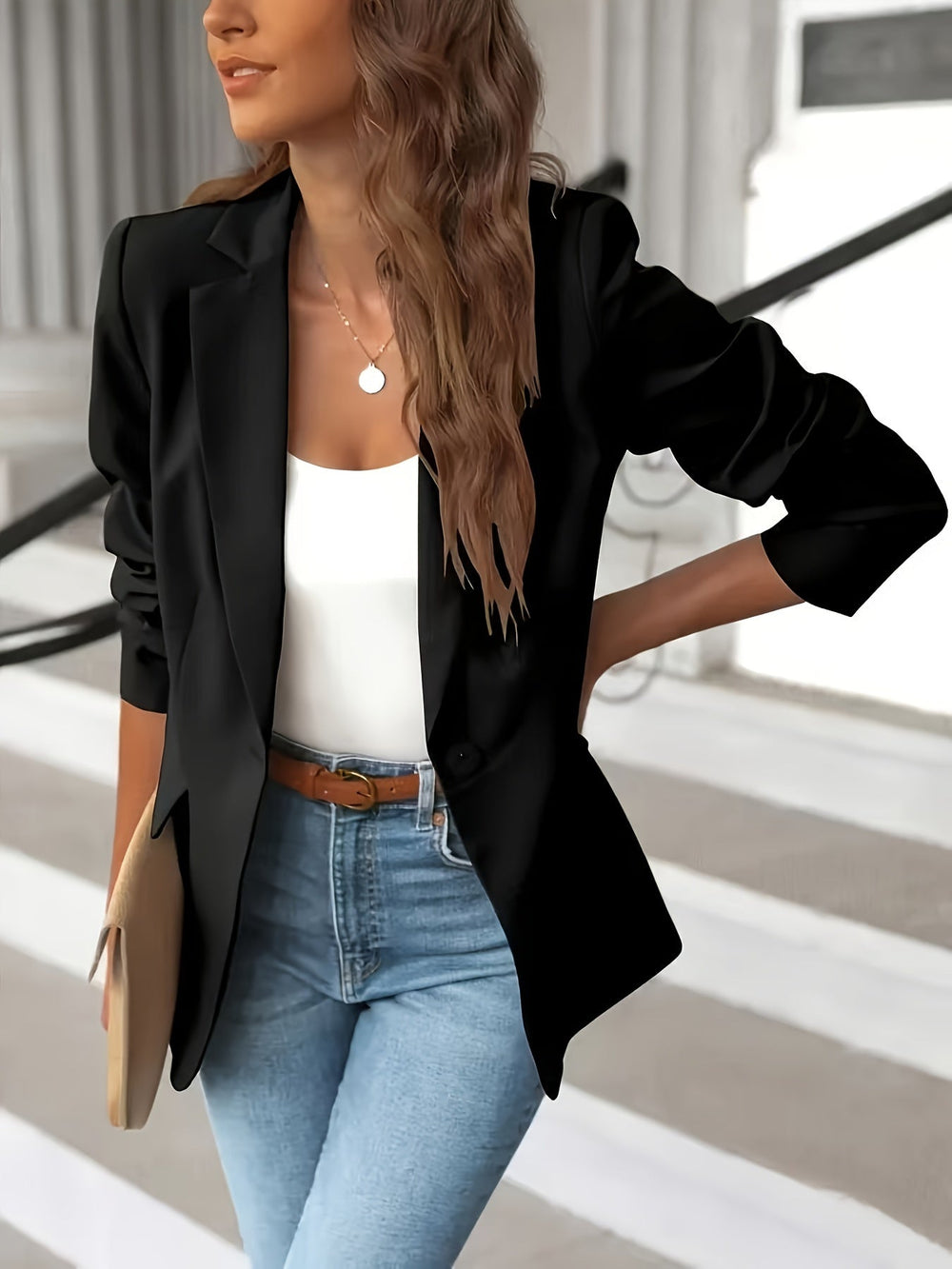 Phoebe - Women's Oversized Blazer