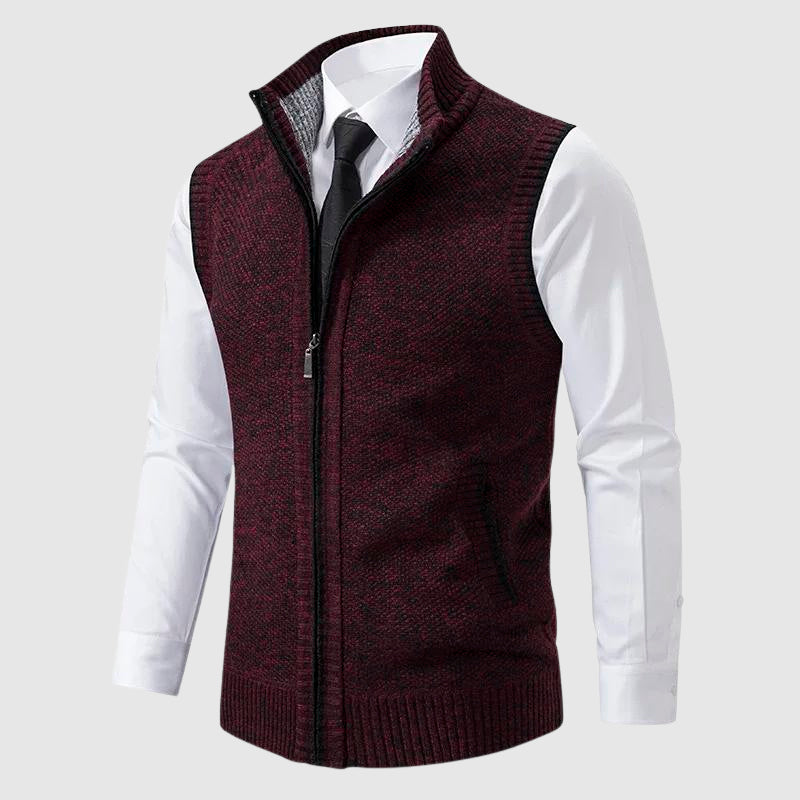 Rafferty - Men's Zip Up Sweater Vest