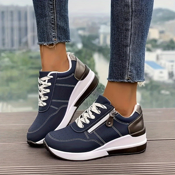 Ramona - Women's Wedge Platform Sneakers