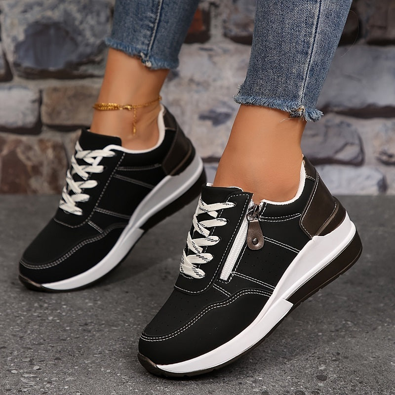 Ramona - Women's Wedge Platform Sneakers