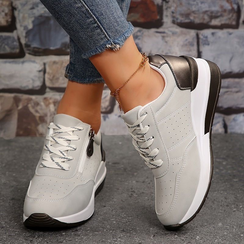 Ramona - Women's Wedge Platform Sneakers