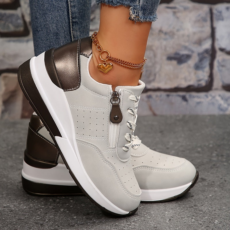 Ramona - Women's Wedge Platform Sneakers