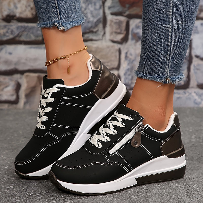 Ramona - Women's Wedge Platform Sneakers