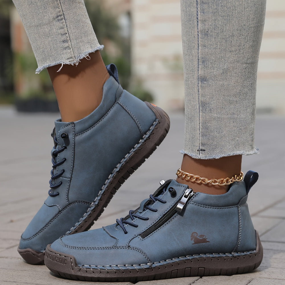 Rowena - Women's Lace Up Comfort Sneakers