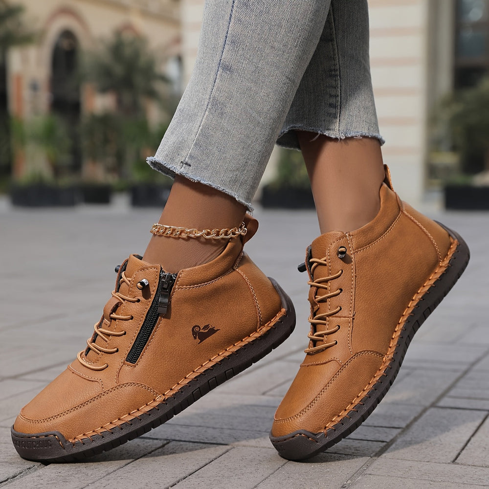 Rowena - Women's Lace Up Comfort Sneakers