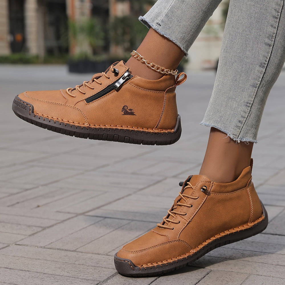 Rowena - Women's Lace Up Comfort Sneakers