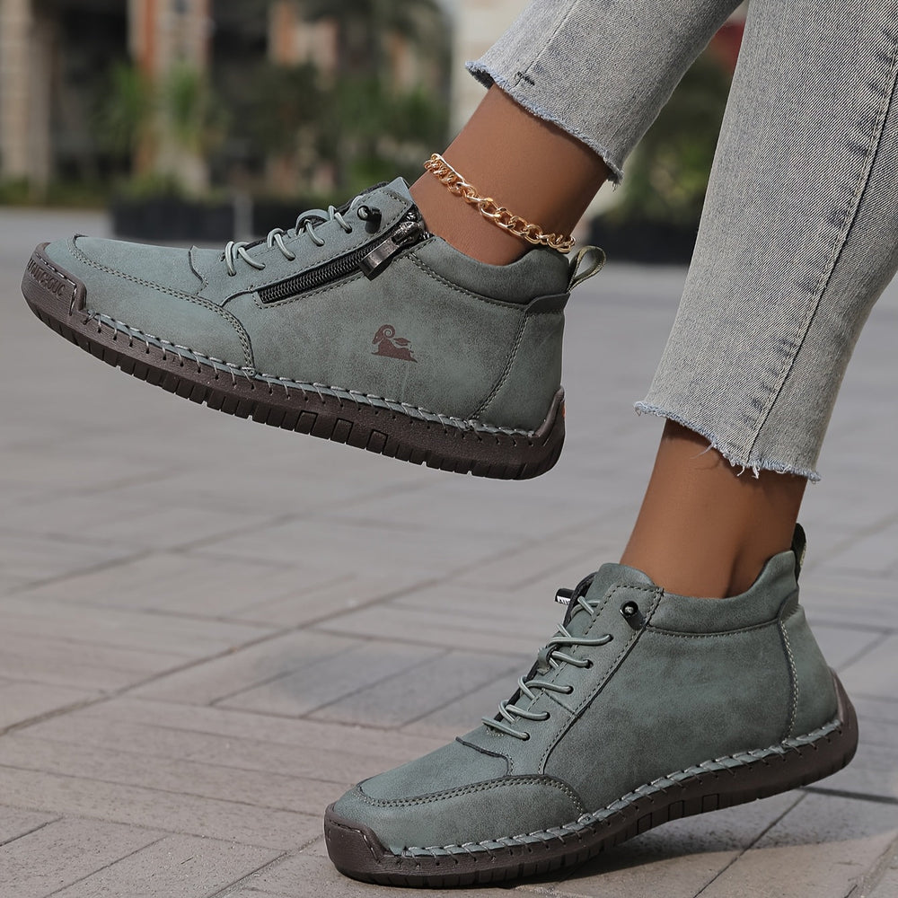 Rowena - Women's Lace Up Comfort Sneakers