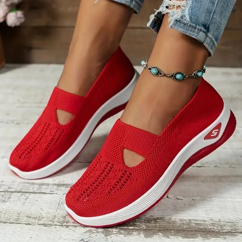 Sabine - Women's Mesh Slip On Sneakers