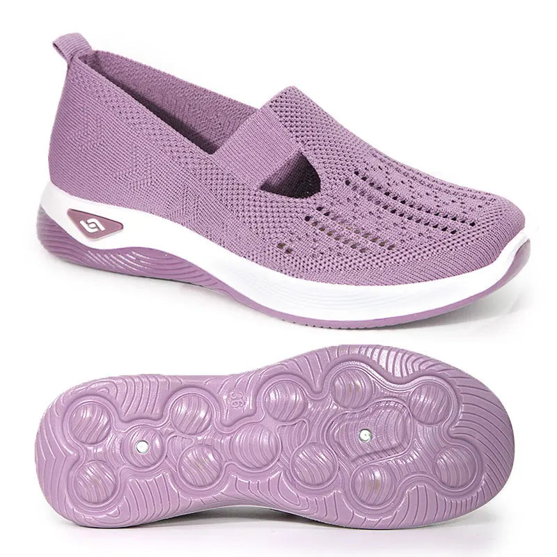 Sabine - Women's Mesh Slip On Sneakers