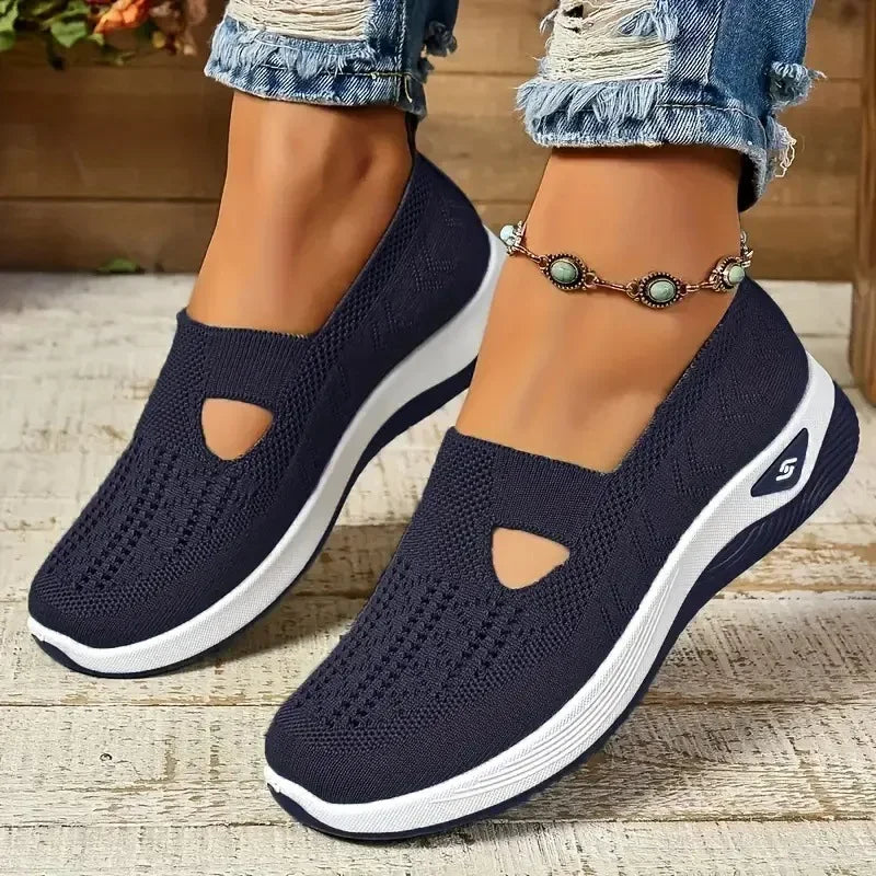 Sabine - Women's Mesh Slip On Sneakers