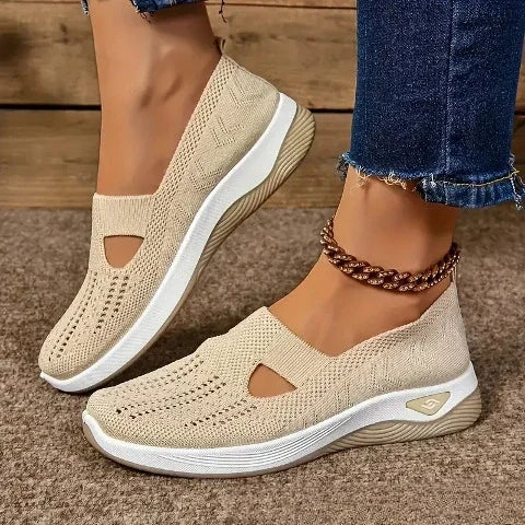Sabine - Women's Mesh Slip On Sneakers