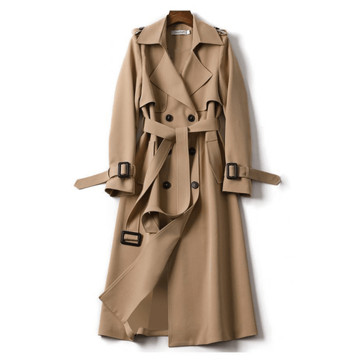 Seraphina - Women's Long Trench Coat