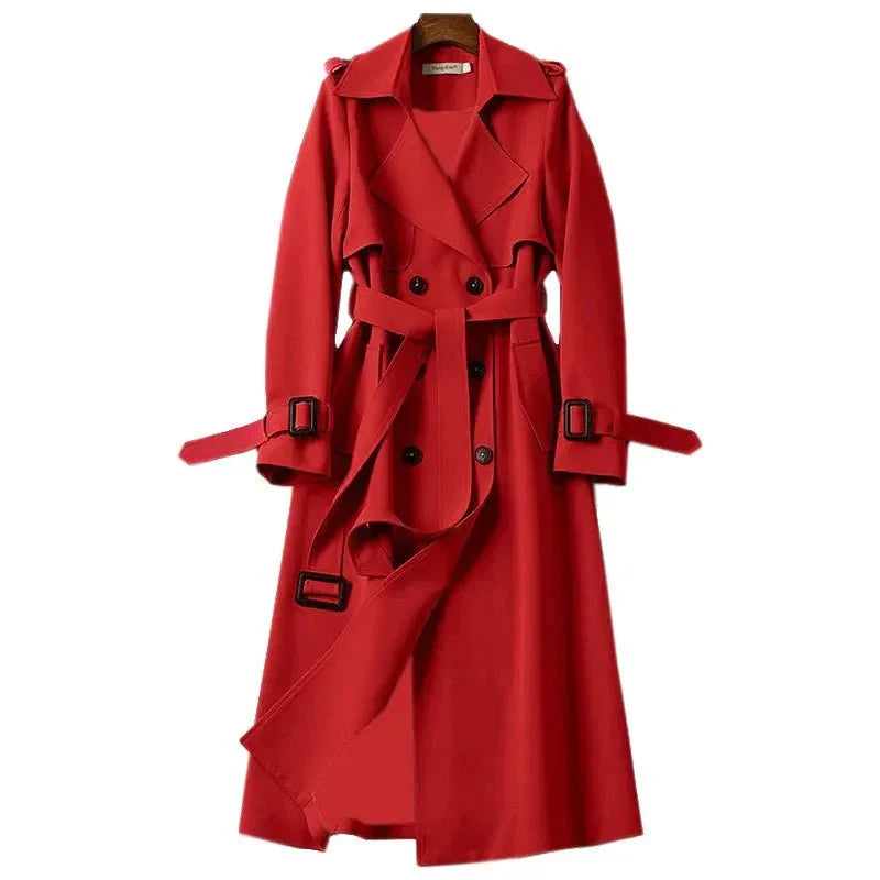 Seraphina - Women's Long Trench Coat