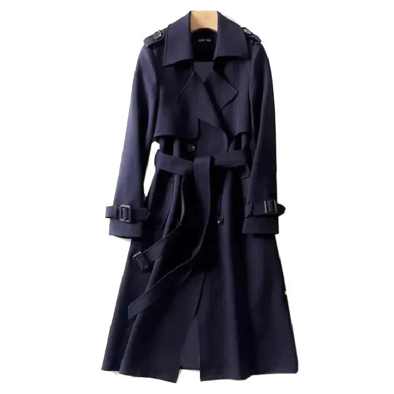 Seraphina - Women's Long Trench Coat
