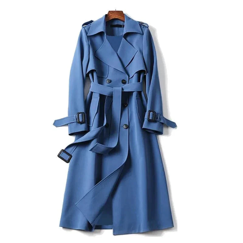 Seraphina - Women's Long Trench Coat