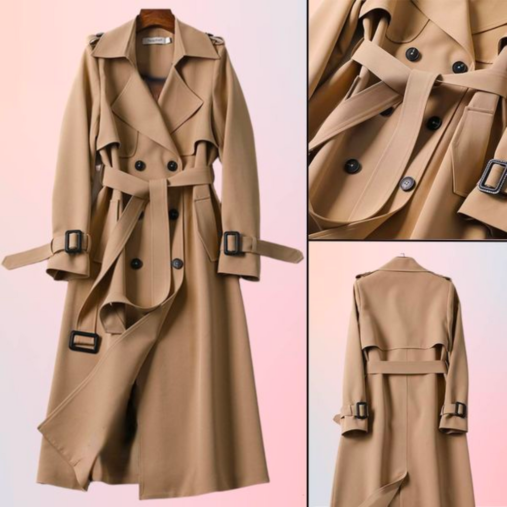 Sloane - Women's Double Breasted Trench Coat