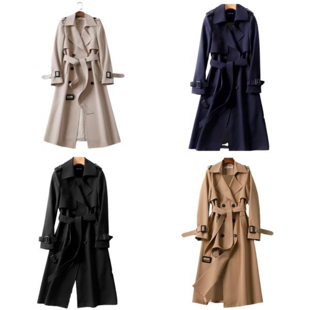 Sloane - Women's Double Breasted Trench Coat