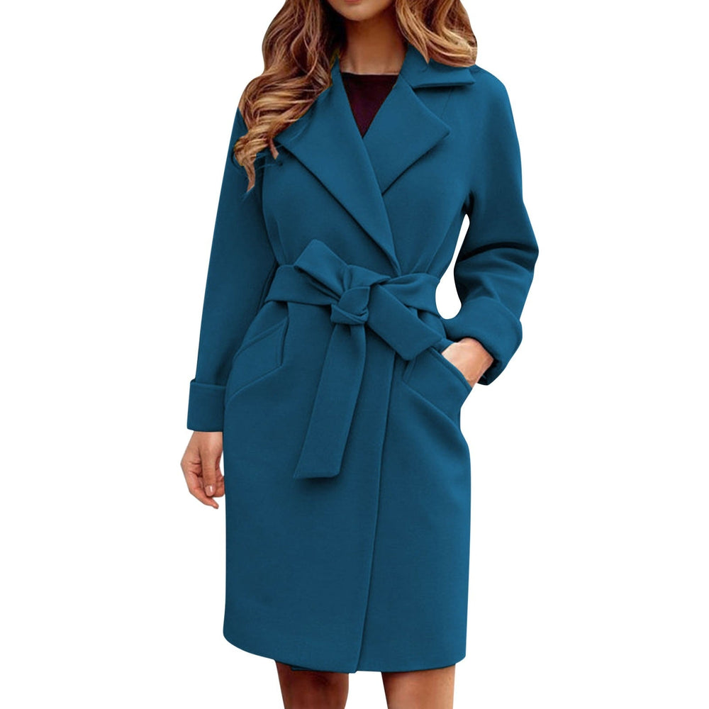 Solange - Women's Long Winter Trench Coat