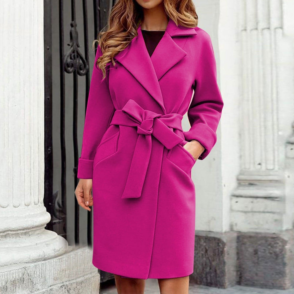 Solange - Women's Long Winter Trench Coat