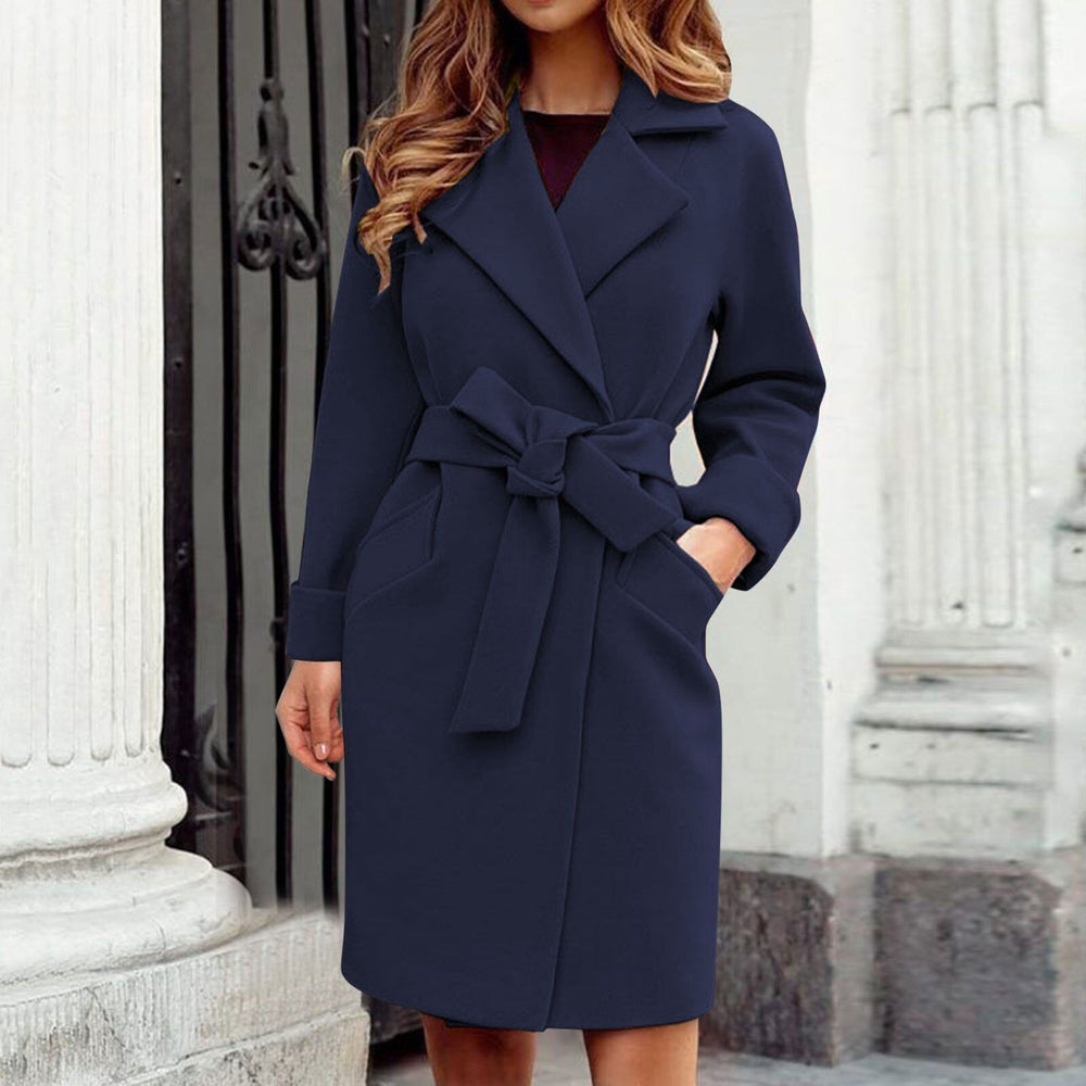 Solange - Women's Long Winter Trench Coat