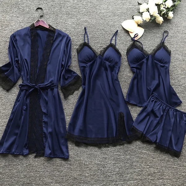 Sylvie - Women's Satin Pyjama Set