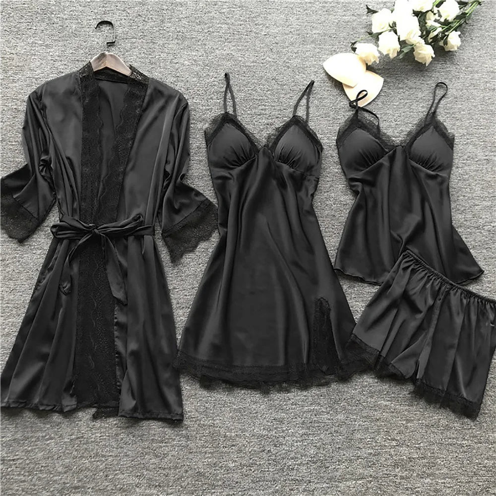 Sylvie - Women's Satin Pyjama Set