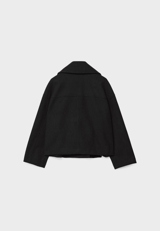 Vivien - Women's Double Breasted Cropped Jacket