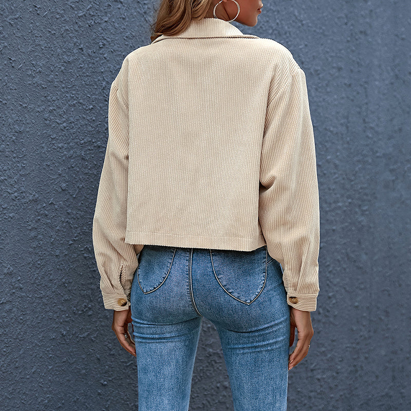 Wanda - Women's Cropped Utility Jacket