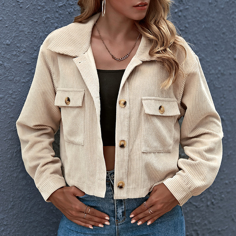 Wanda - Women's Cropped Utility Jacket
