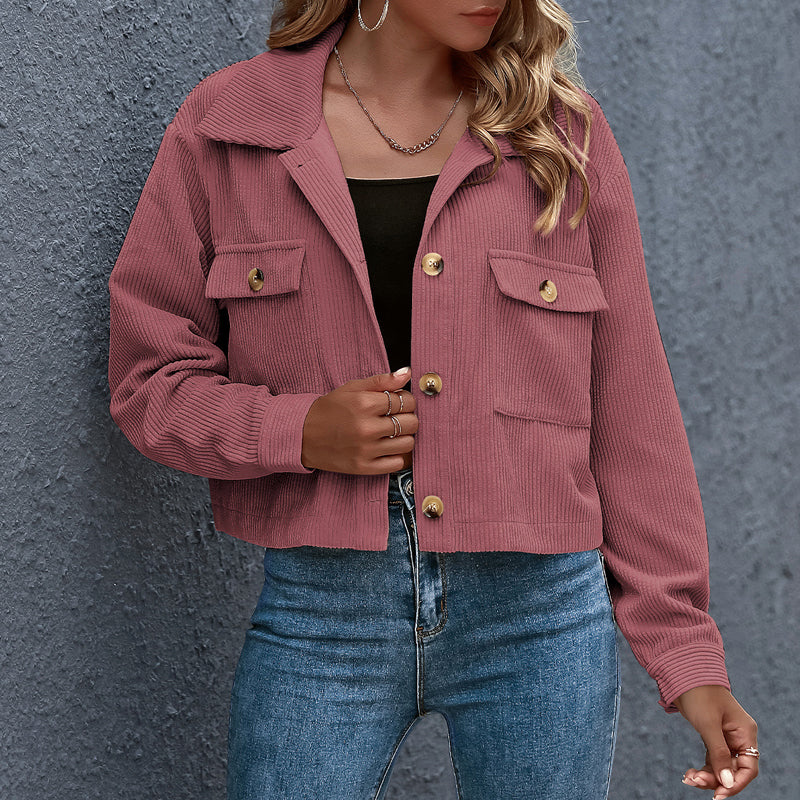 Wanda - Women's Cropped Utility Jacket